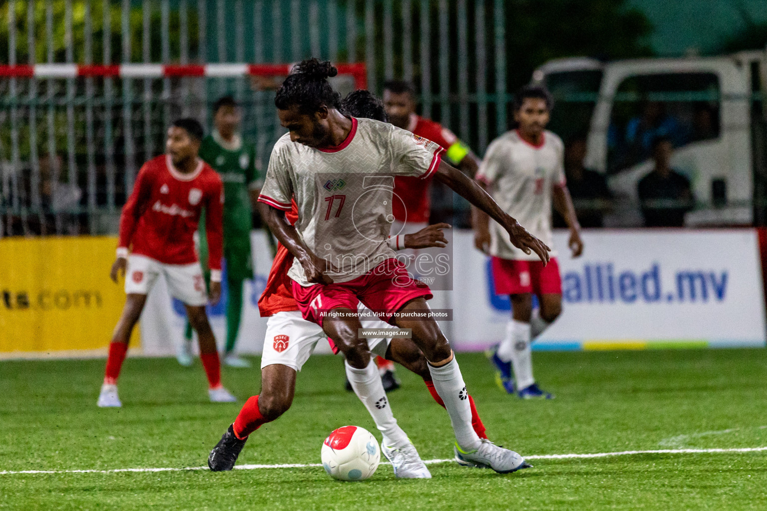 Team MCC vs Maldivian in Club Maldives Cup 2022 was held in Hulhumale', Maldives on Thursday, 13th October 2022. Photos: Ismail Thoriq/ images.mv