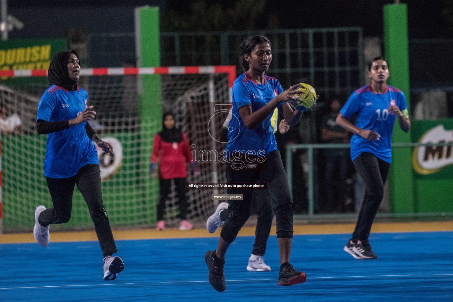 Milo 8th National Handball Tournament Day3, 17th December 2021, at Handball Ground, Male', Maldives. Photos by Nausham Waheed