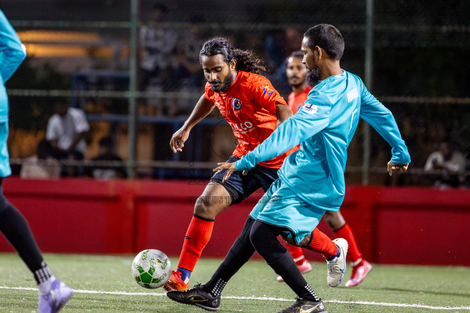 STELCO RC vs Club Hajj in Day 14 of Office League 2025 was held on Tuesday, 29th April 2025 in Hulhumale', Maldives. Photos: Nausham Waheed / images.mv