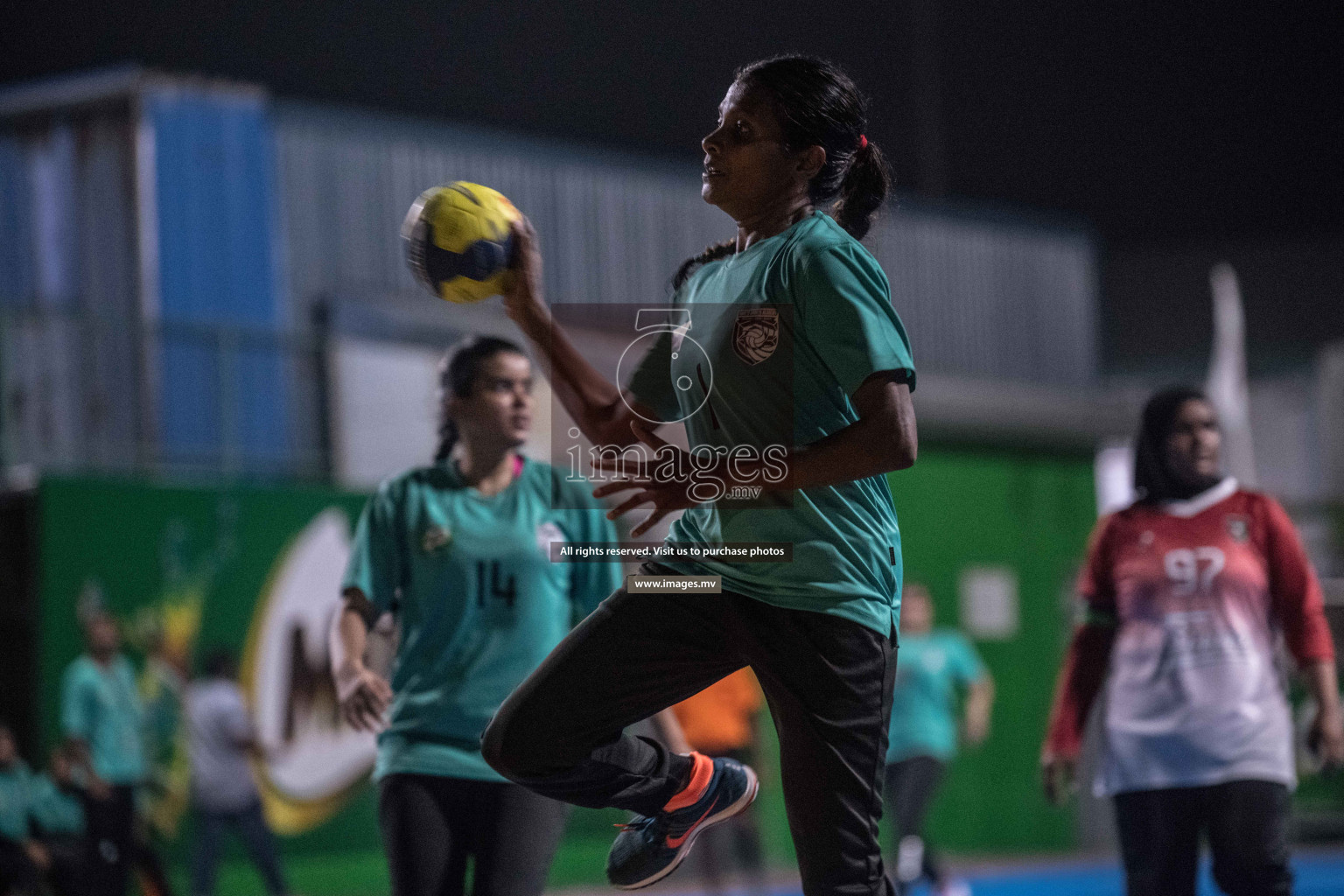 Milo 8th National Handball Tournament Day3, 17th December 2021, at Handball Ground, Male', Maldives. Photos by Nausham Waheed