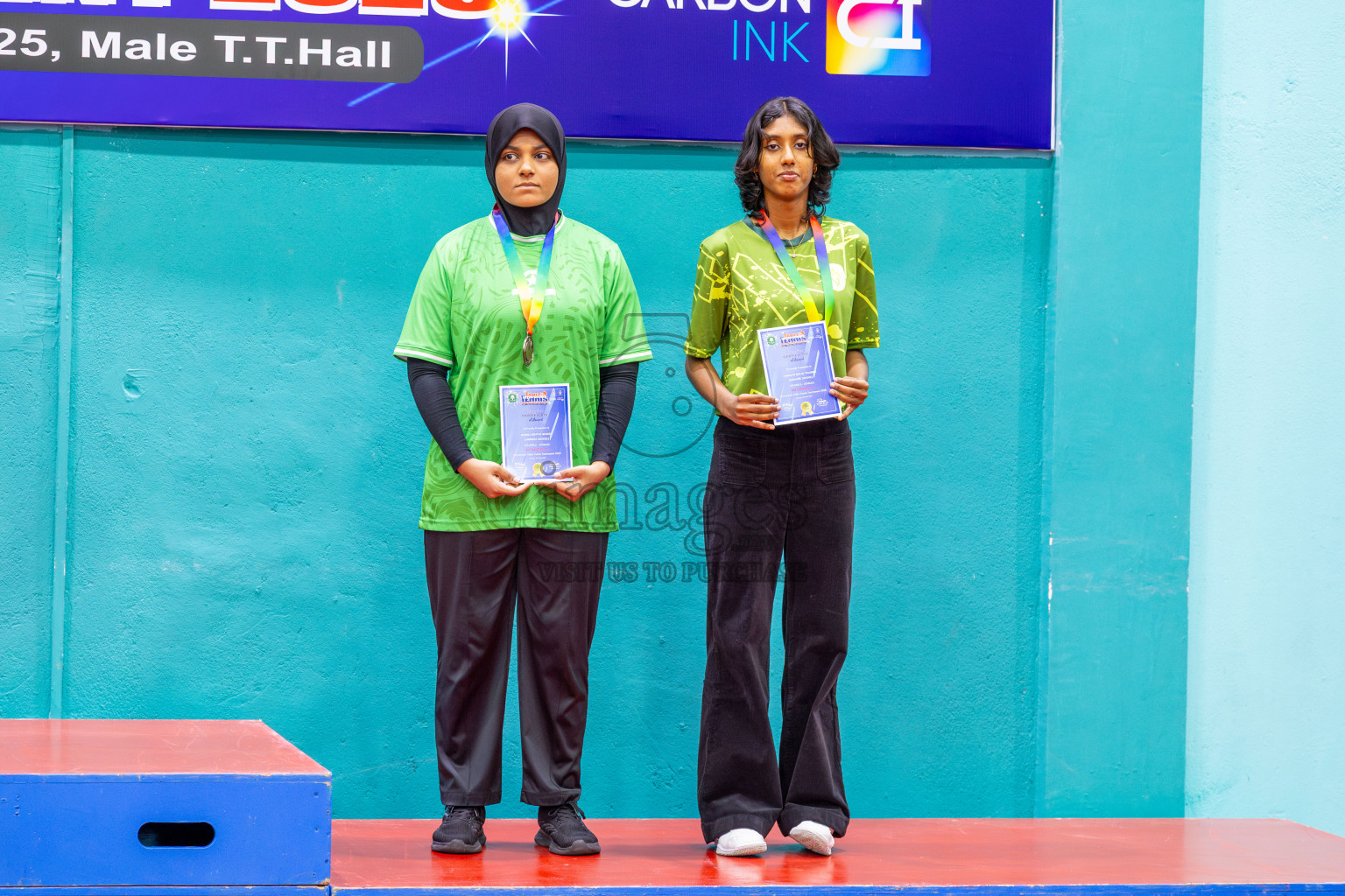 Day 8 of Interschool Table Tennis Tournament 2025 held at Male' TT Hall, Male', Maldives on Thursday, 22nd May 2025.
Photos by: Ismail Thoriq / images.mv