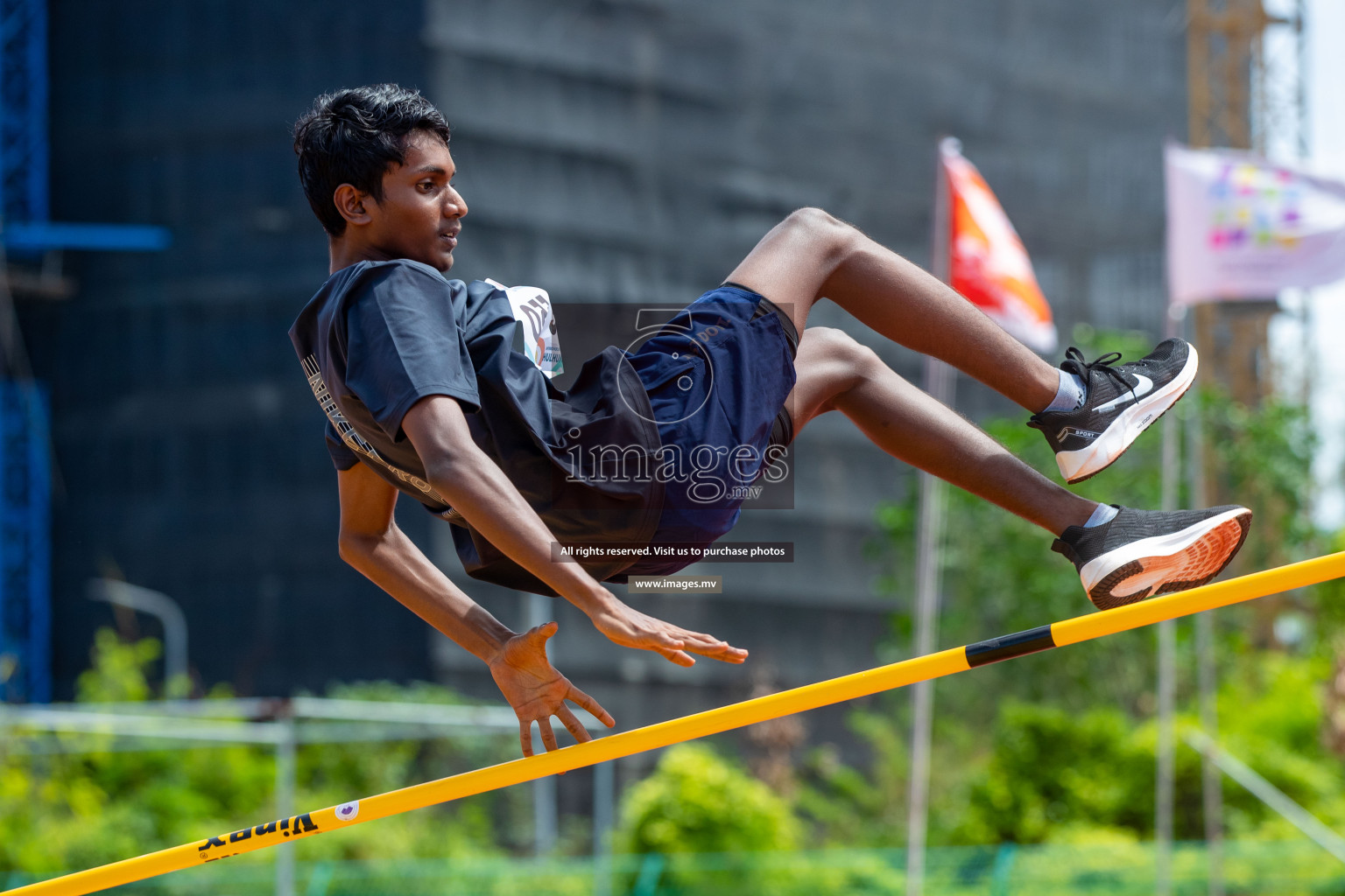 Day two of Inter School Athletics Championship 2023 was held at Hulhumale' Running Track at Hulhumale', Maldives on Sunday, 15th May 2023. Photos: Nausham Waheed / images.mv