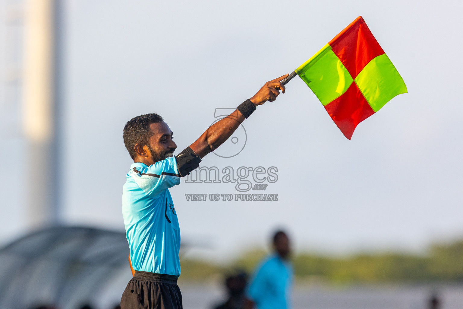 Huss Songun Football Team vs CC Sports Club in Day 2 of Eydhafushi Cup 2025 held in Eydhafushi Football Stadium at B. Eydhafushi, Maldives on Saturday, 6th September 2025. Photos: Mohamed Mahfouz Moosa / images.mv