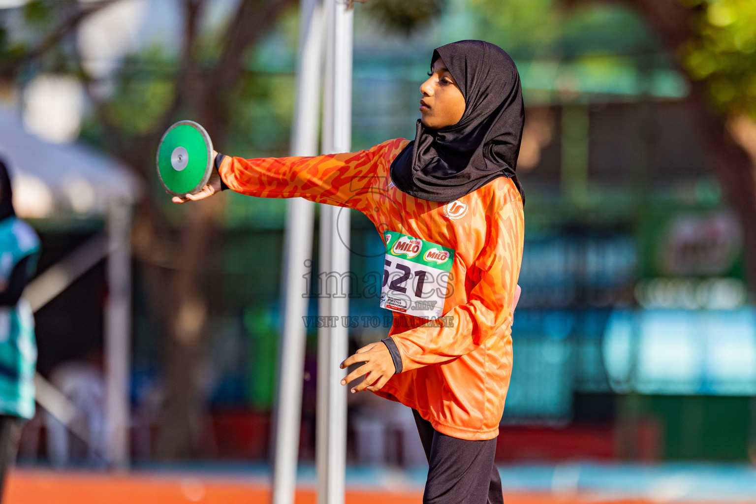 Day 2 of Inter-school Athletics Championship 2025 held in Ekuveni Synthetic Track, Male', Maldives on Tuesday, 07th October 2025. Photos by: Areef Adam / Images.mv