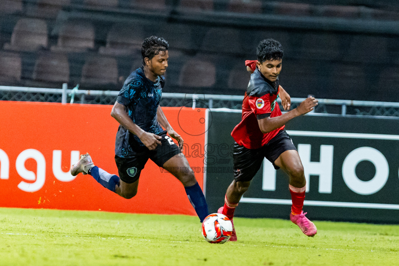 Super United Sports vs TC Sports Club in the Final of Under 19 Youth Championship 2024 was held at National Stadium in Male', Maldives on Monday, 1st July 2024. Photos: Nausham Waheed / images.mv