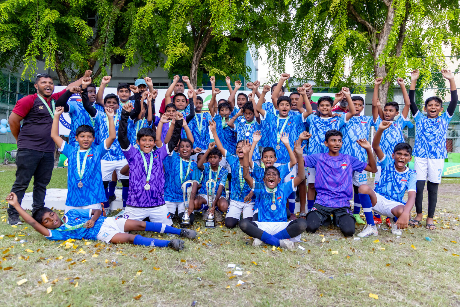 Day 3 MILO Kids 7s Weekend 2024 held in Male, Maldives on Saturday, 19th October 2024. Photos: Nausham Waheed / images.mv