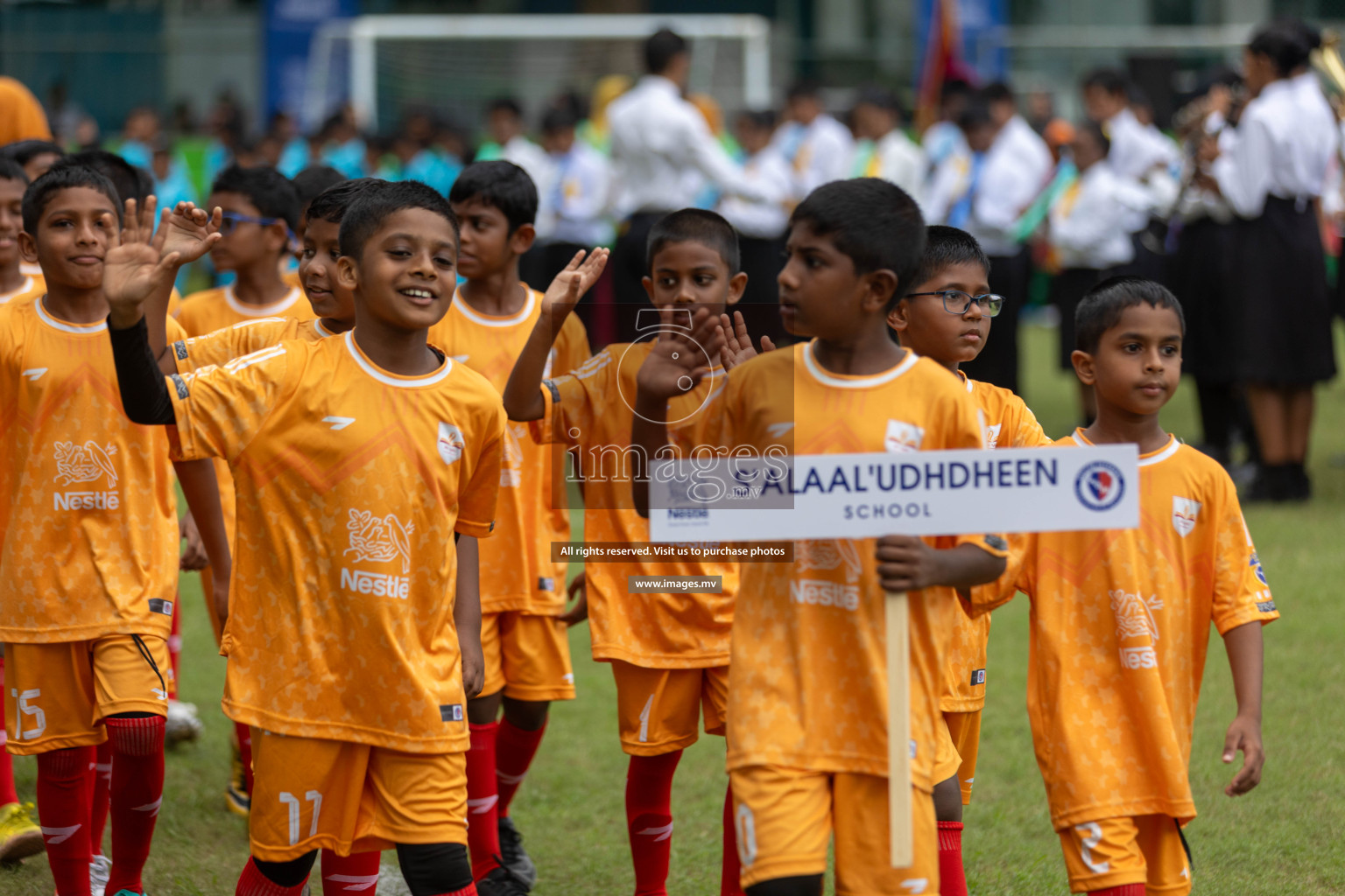 Day 1 of Nestle kids football fiesta, held in Henveyru Football Stadium, Male', Maldives on Wednesday, 11th October 2023 Photos: Shut Abdul Sattar/ Images.mv