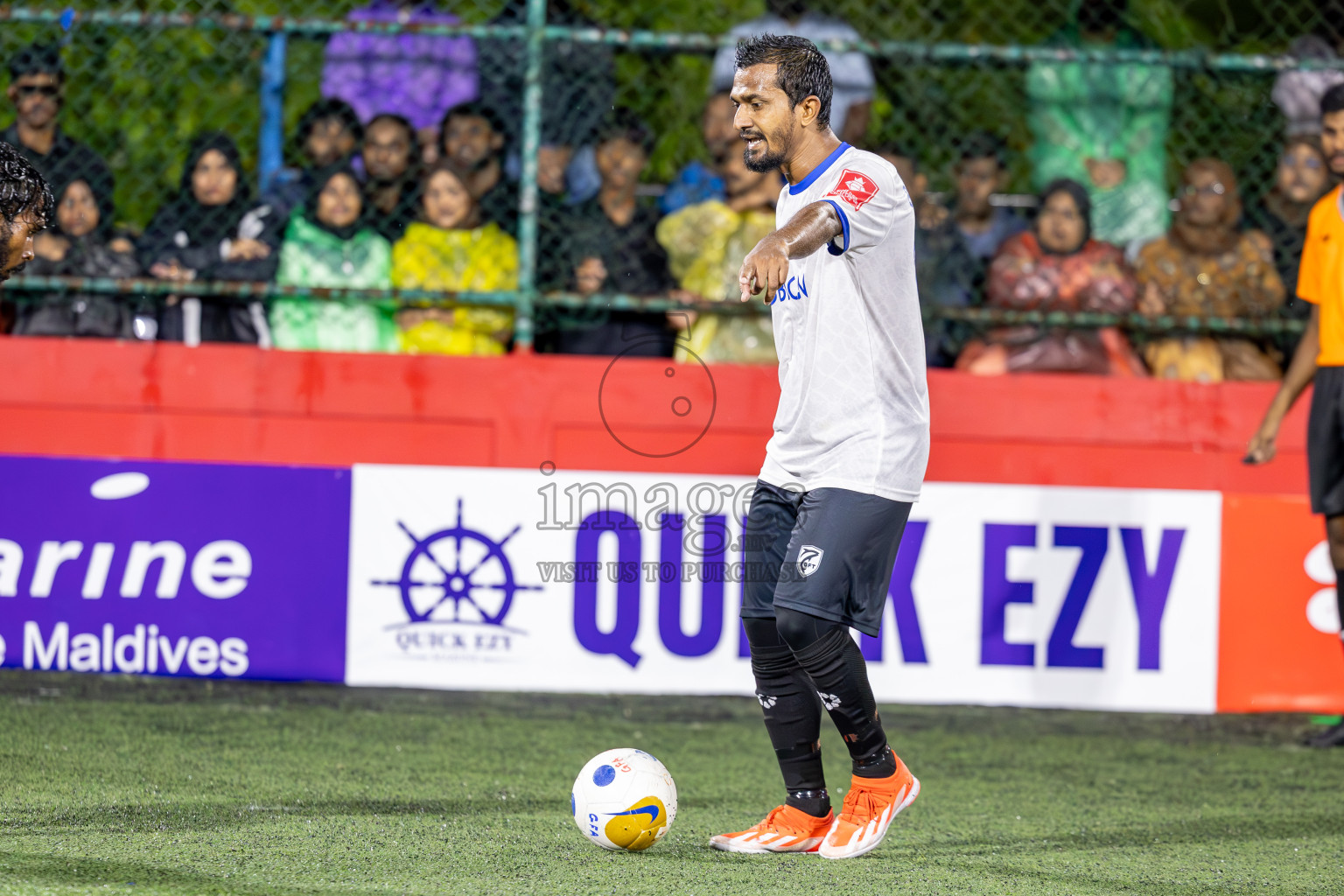 K Gaafaru vs K Maafushi in Day 10 of Golden Futsal Challenge 2025 was held on Tuesday, 14th January 2025, in Hulhumale', Maldives Photos: Ismail Thoriq / images.mv