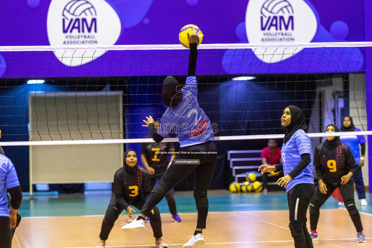 Volleyball Association Cup 2022-Women's Division-Match Day 2 was held in Male', Maldives on Wednesday, 25th May 2022 Photos By: Ismail Thoriq / images.mv