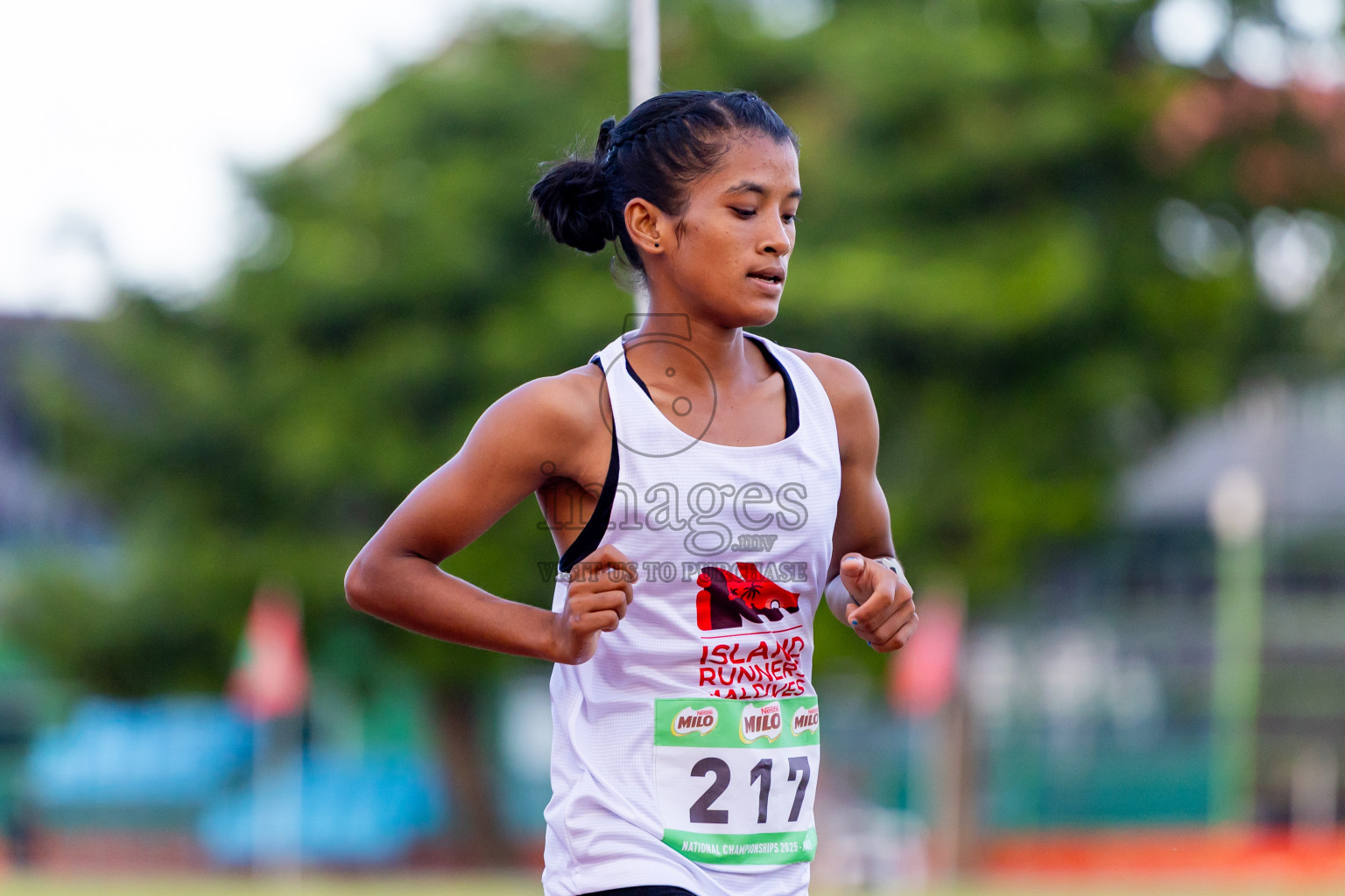 Day 3 of National Athletics Championship 2025 was held at Ekuveni Running Ground in Male', Maldives on Saturday, 16th August 2025. Photos: Nausham Waheed / images.mv