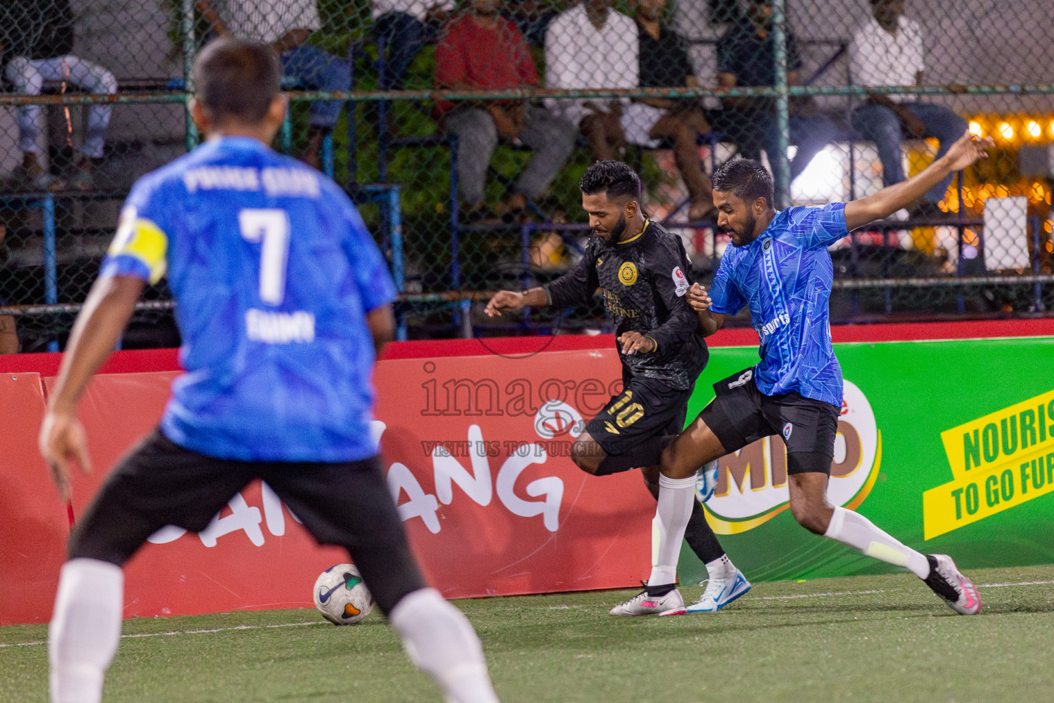 Prison Club vs Police Club in Club Maldives Cup 2024 held in Rehendi Futsal Ground, Hulhumale', Maldives on Saturday, 28th September 2024. Photos: Hassan Simah / images.mv