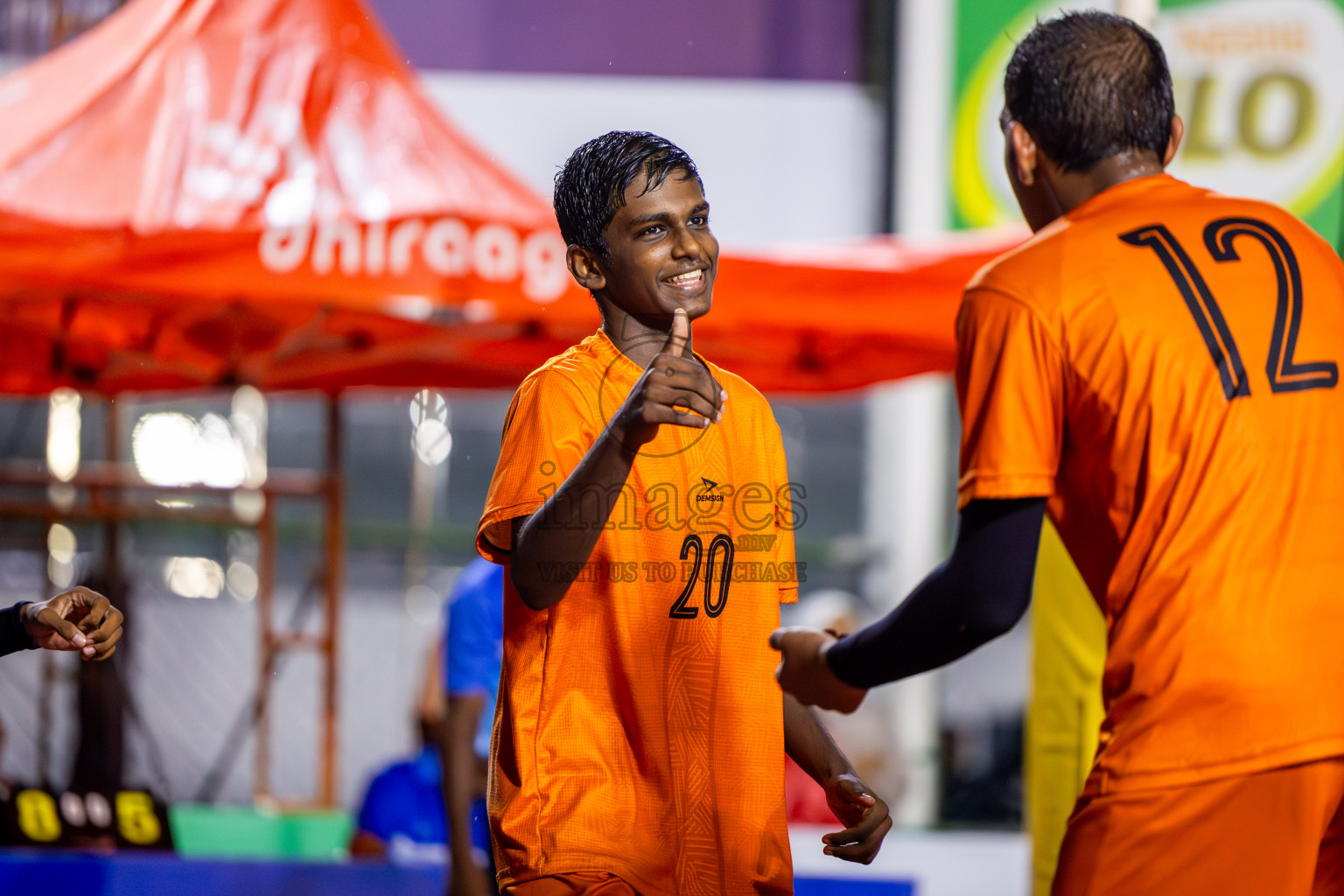 Sports Club Vision vs Sports Club Dhirun in the Bronze Match of Milo National Junior Volleyball Championship 2025 Men's Division was held on Saturday, 29th November 2025 at Ekuveni Turf Court Male', Maldives. Photos: Nausham Waheed / images.mv