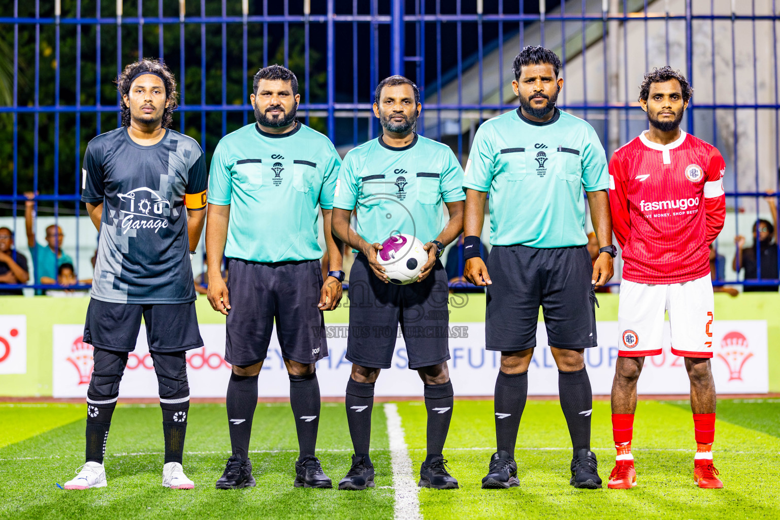 CC Sports Club vs FC Marlins in Day 2 of Eydhafushi Futsal Cup 2024 was held on Tuesday, 9th April 2024, in B Eydhafushi, Maldives Photos: Nausham Waheed / images.mv