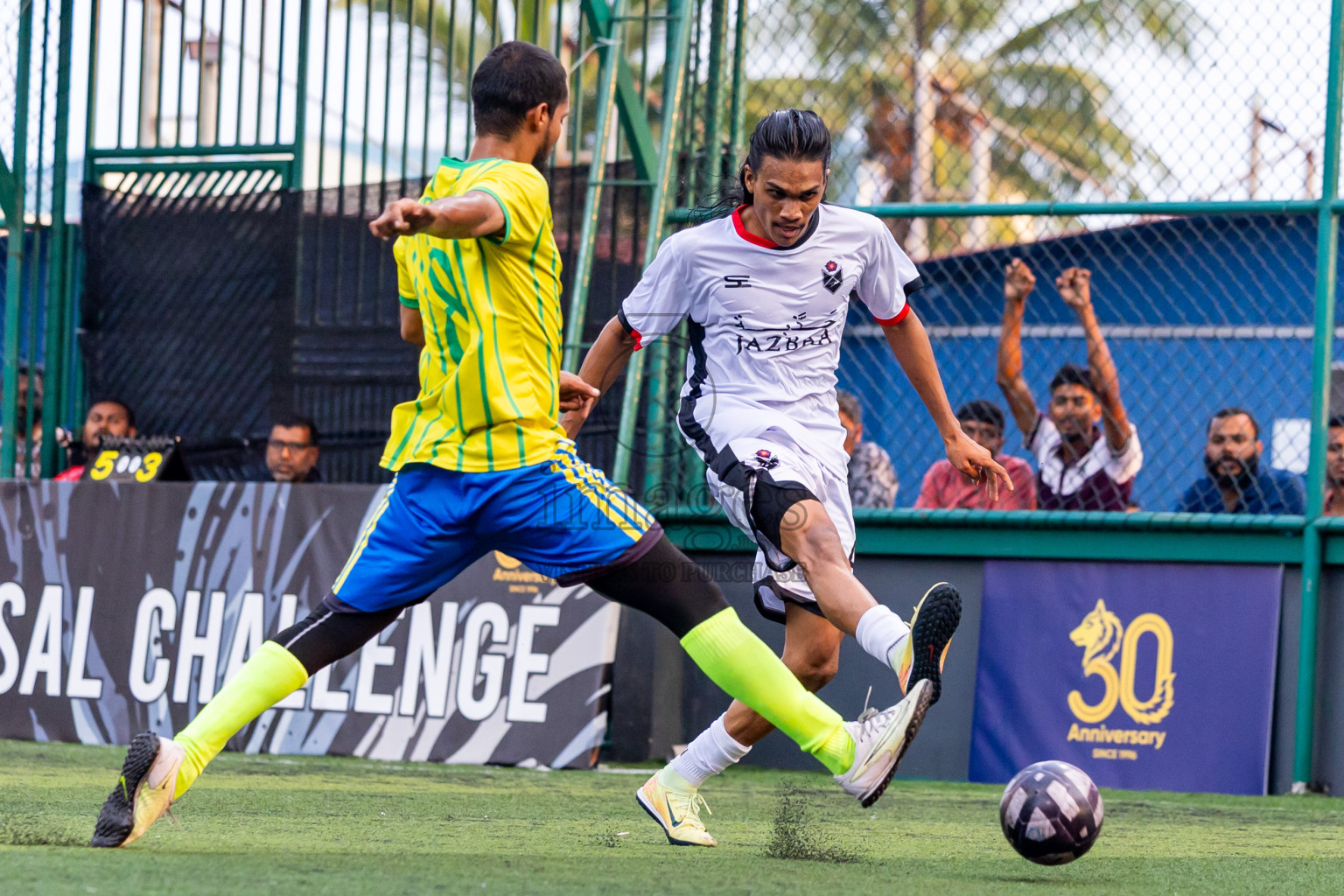 Day 14 of BG Futsal Challenge 2026 was held in BG Futsal Ground on Wednesday, 4th March 2026, in Male', Maldives Photos: Nausham Waheed / images.mv