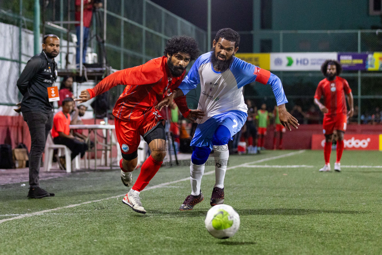 N Maafaru  vs N Kendhikulhudhoo in Day 3 of Golden Futsal Challenge 2024 was held on Wednesday, 17th January 2024, in Hulhumale', Maldives Photos: Nausham Waheed / images.mv