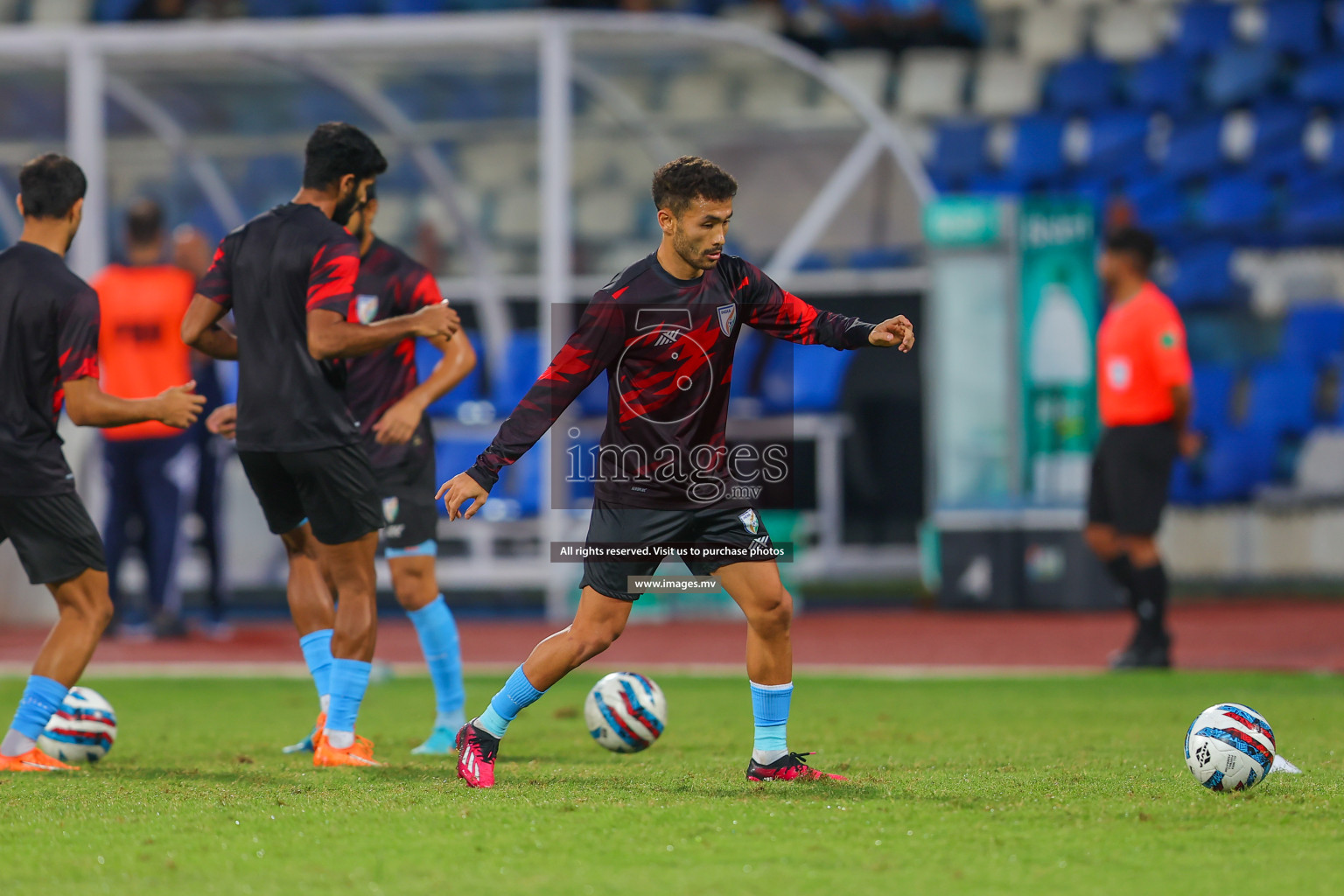 India vs Kuwait in SAFF Championship 2023 held in Sree Kanteerava Stadium, Bengaluru, India, on Tuesday, 27th June 2023. Photos: Nausham Waheed/ images.mv