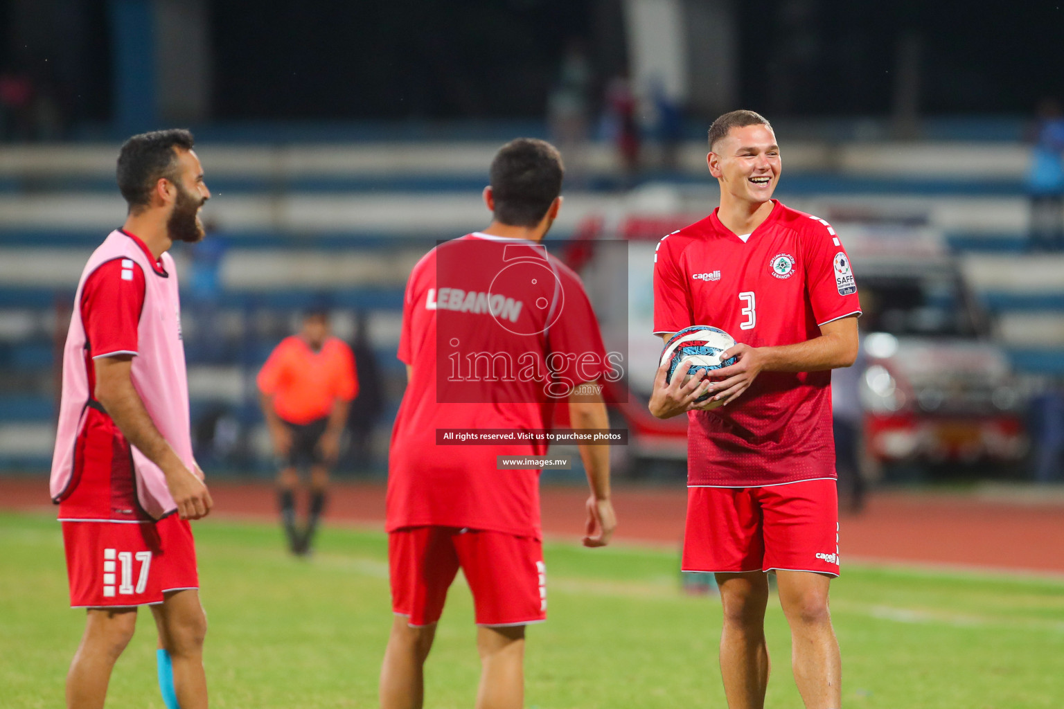 Lebanon vs India in the Semi-final of SAFF Championship 2023 held in Sree Kanteerava Stadium, Bengaluru, India, on Saturday, 1st July 2023. Photos: Hassan Simah / images.mv