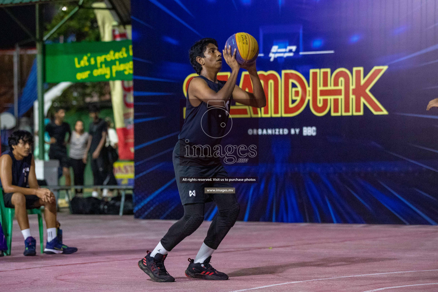 Day 5 of Slamdunk by Sosal on 16th April 2023 held in Male'. Photos: Nausham Waheed / images.mv