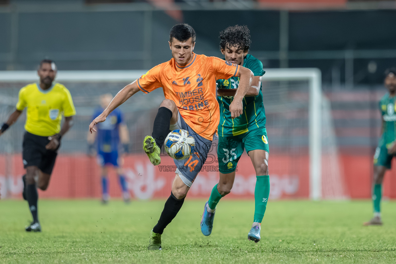 Charity Shield Match between Maziya Sports and Recreation Club and Club Eagles held in National Football Stadium, Male', Maldives Photos: Abdulla Abeedh / Images.mv