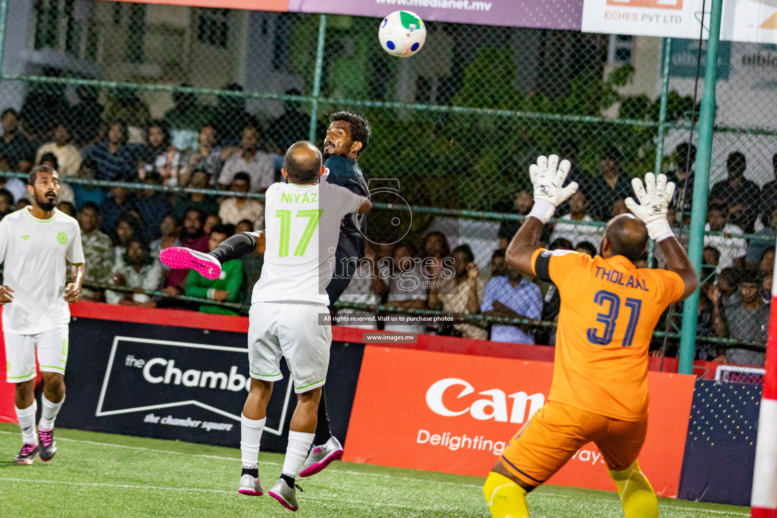 Club Urbanco vs Club Immigration in Club Maldives Cup 2023 held in Hulhumale, Maldives, on Friday, 21st July 2023 Photos: Hassan Simah / images.mv