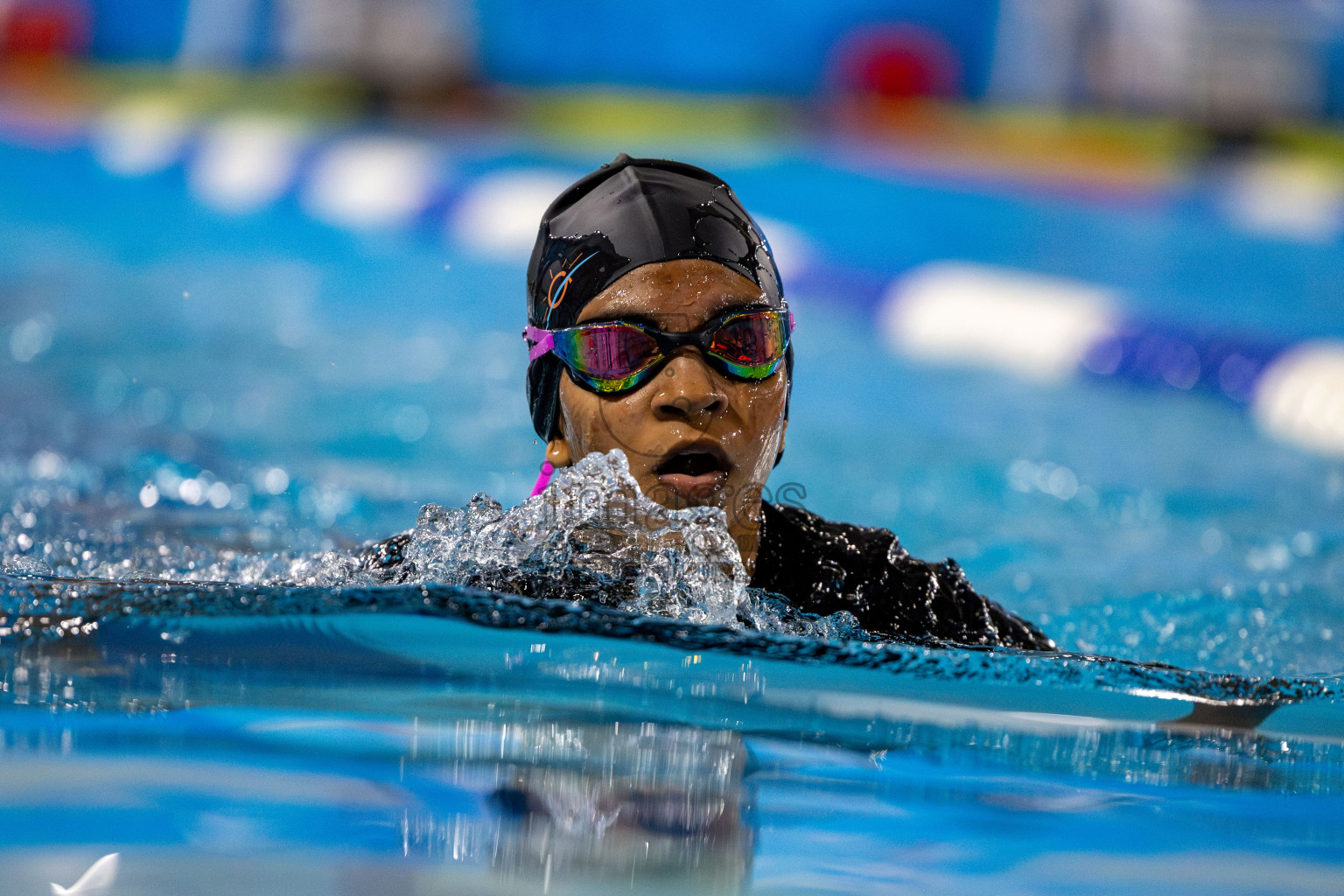 20th Inter-school Swimming Competition 2024 held in Hulhumale', Maldives on Monday, 14th October 2024. 
Photos: Hassan Simah / images.mv