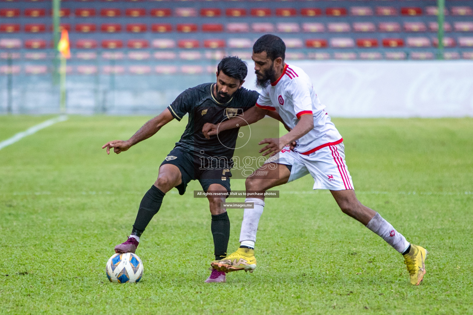 President's Cup 2023 Semi Final - Club eagles vs Buru sports, held in National Football Stadium, Male', Maldives Photos: Nausham/ Images.mv