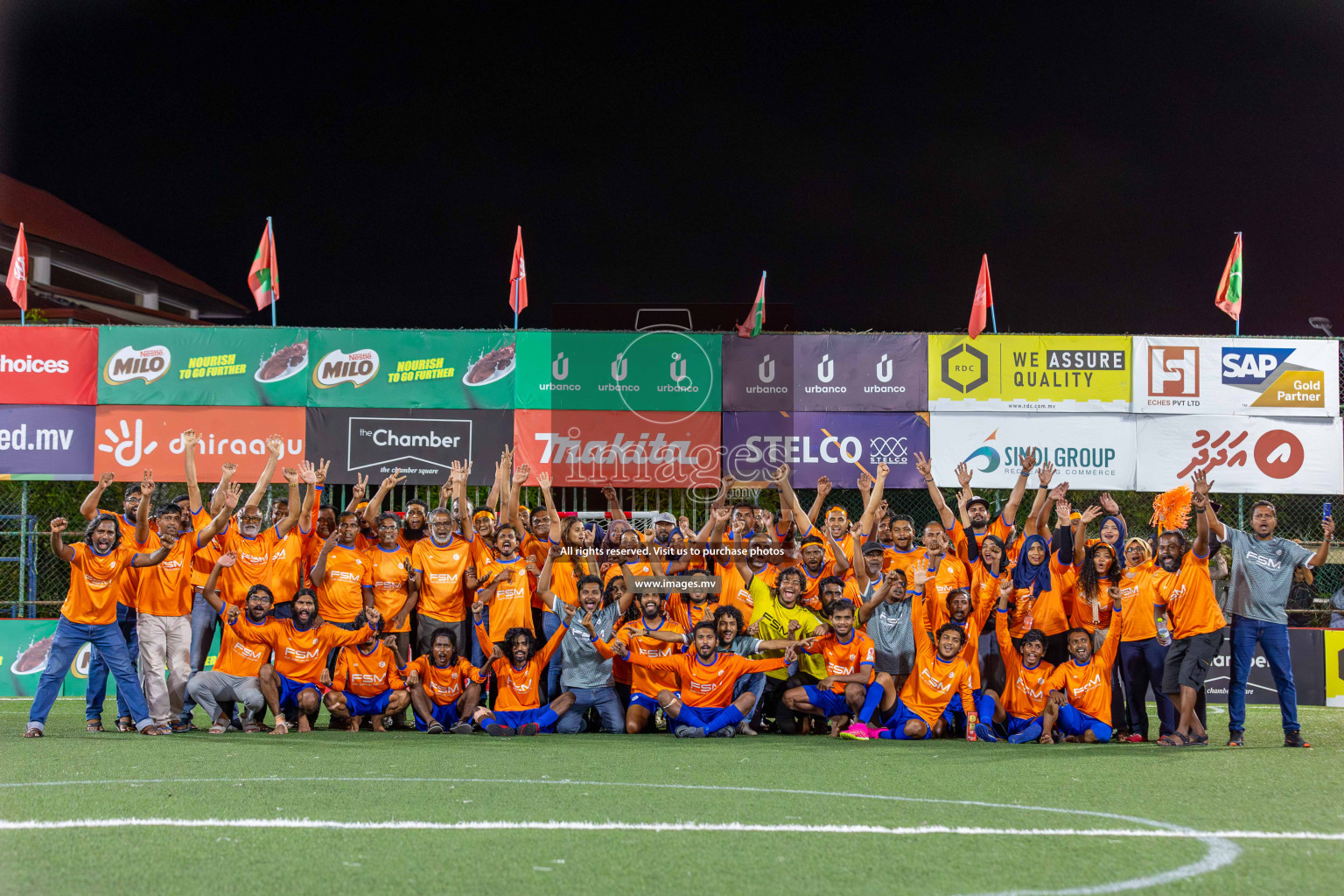 Team Fenaka vs Team FSM in Quarter Final of Club Maldives Cup 2023 held in Hulhumale, Maldives, on Sunday, 13th August 2023
Photos: Ismail Thoriq / images.mv