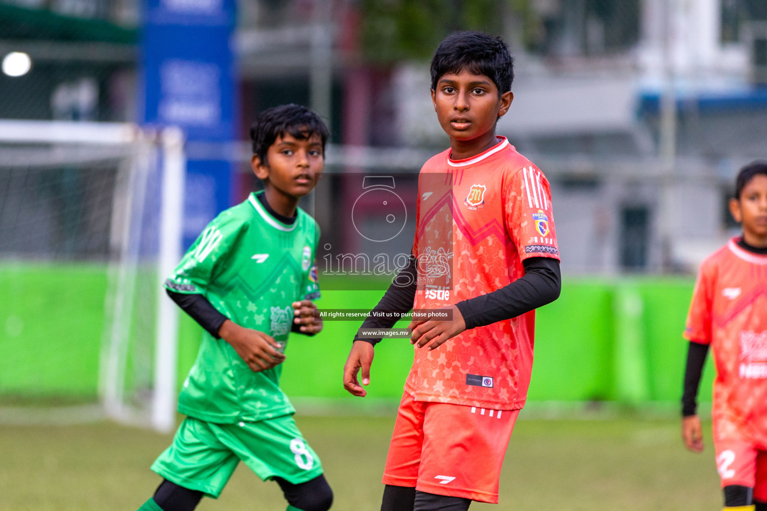 Day 2 of Nestle kids football fiesta, held in Henveyru Football Stadium, Male', Maldives on Thursday, 12th October 2023 Photos: Ismail Thoriq / Images.mv