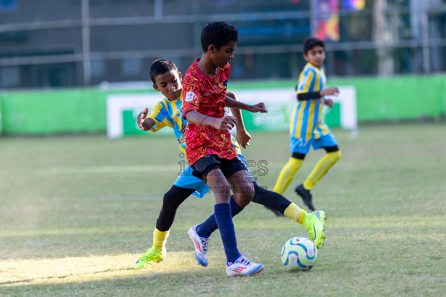 Club Valencia vs Super United Sports (U12) in Day 9 of Dhivehi Youth League 2024 held at Henveiru Stadium on Saturday, 14th December 2024. Photos: Mohamed Mahfooz Moosa / Images.mv