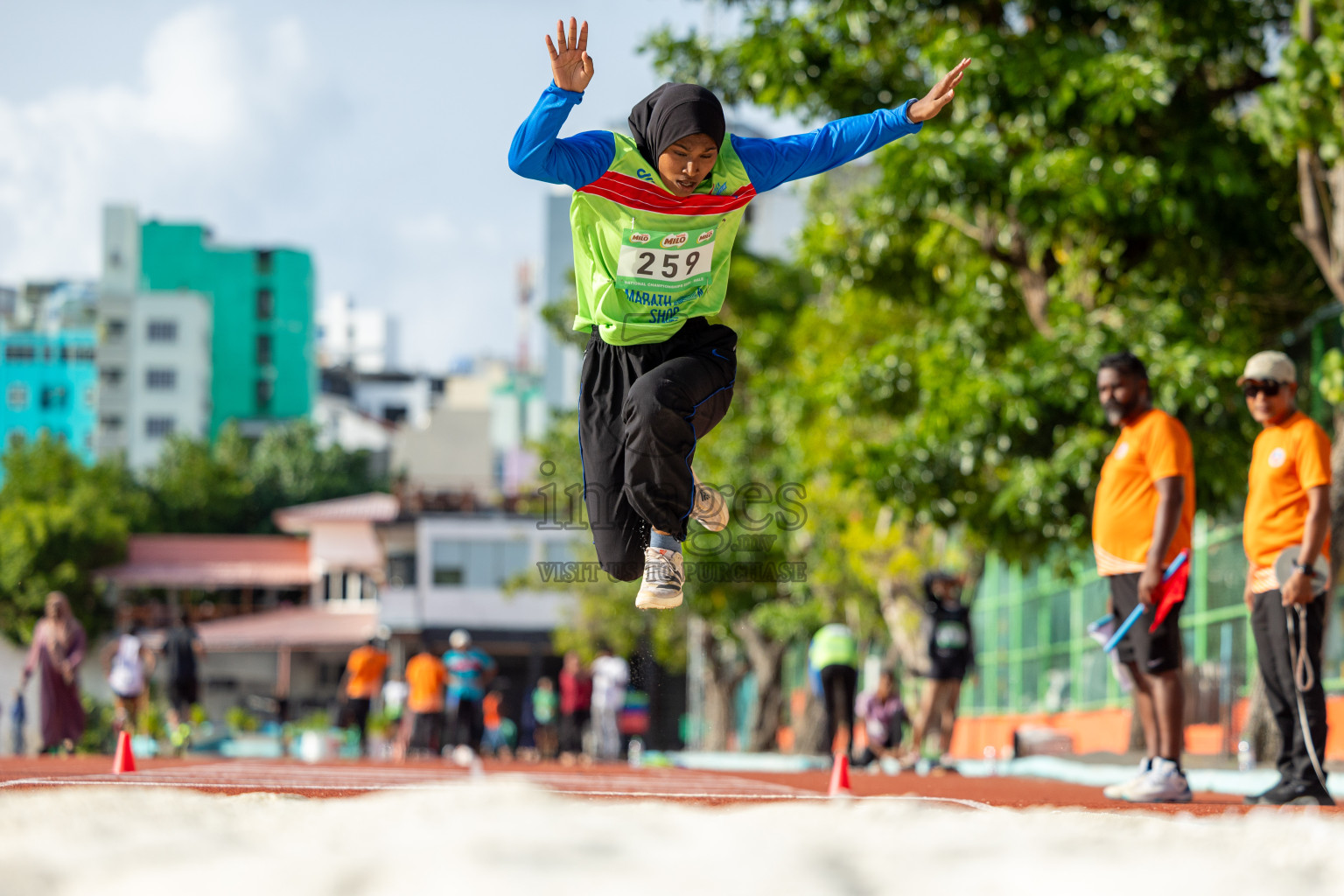 Day 2 of 33rd National Athletics Championship was held in Ekuveni Track at Male', Maldives on Friday, 6th September 2024.
Photos: Ismail Thoriq  / images.mv