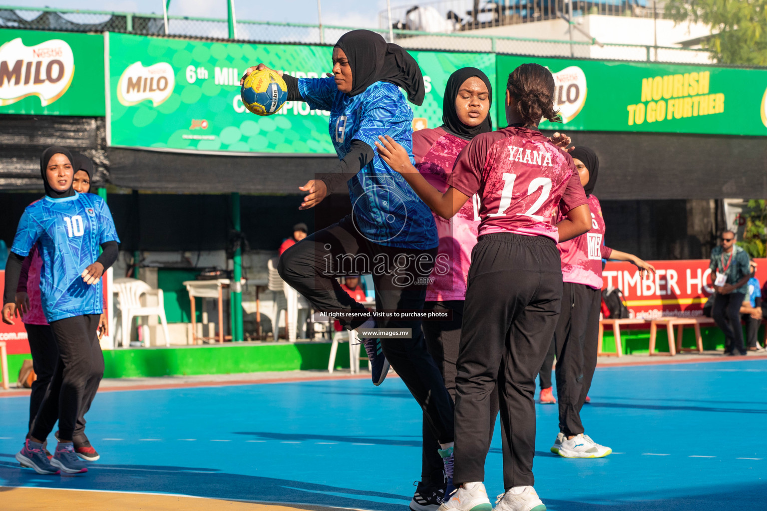 Day 10 of 6th MILO Handball Maldives Championship 2023, held in Handball ground, Male', Maldives on 29th May 2023 Photos: Nausham Waheed/ Images.mv