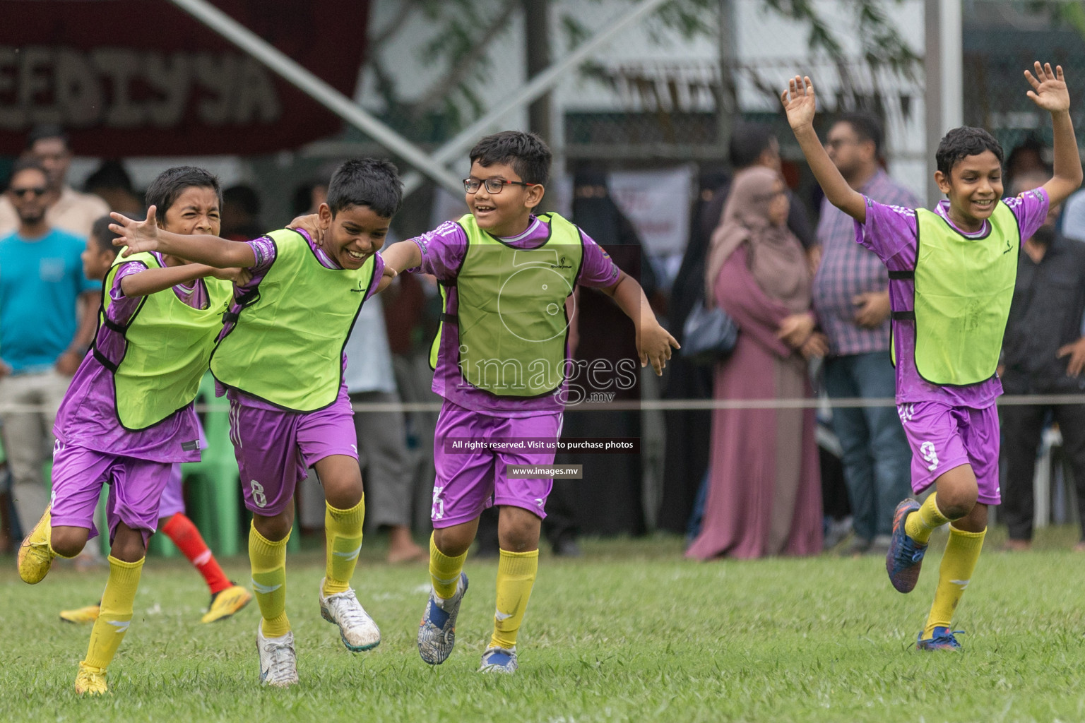 Day 1 of Nestle kids football fiesta, held in Henveyru Football Stadium, Male', Maldives on Wednesday, 11th October 2023 Photos: Shut Abdul Sattar/ Images.mv