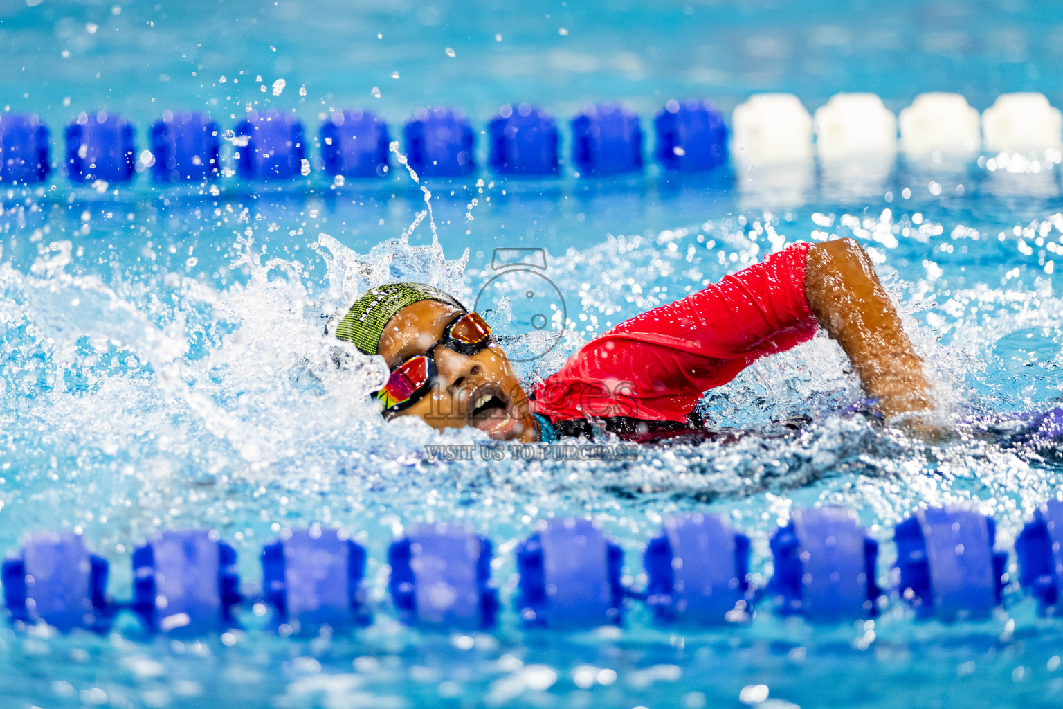 Day 2 of BML 6th National Kids Swimming Kids Festival 2025 held in Hulhumale', Maldives on Tuesday, 4th November 2024. Photos: Hassan Simah / images.mv