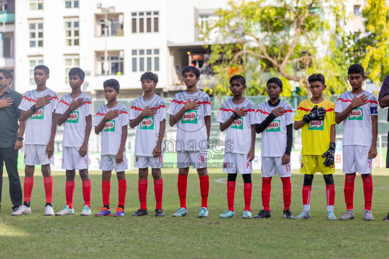 Dhivehi Youth League 2024 - Day 1. Matches held at Henveiru Stadium on 21st November 2024 , Thursday. Photos: Shuu Abdul Sattar/ Images.mv