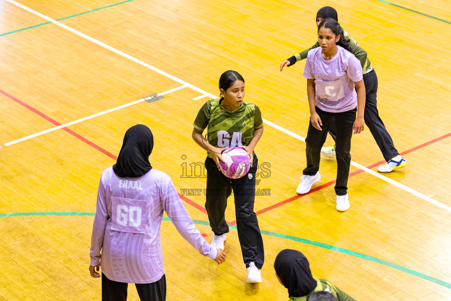 Day 15 of 26th Inter-School Netball Tournament 2025 was held in Social Center Indoor Hall on Wednesday, 5th November 2025. Photos: Mohamed Mahfooz Moosa, Raaif Yoosuf / images.mv