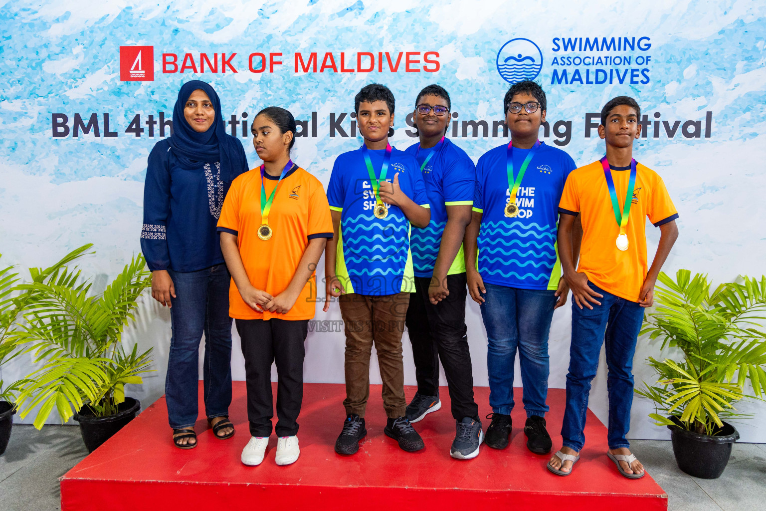 Closing Ceremony of 4th National Kids Swimming Festival 2023 on 9th December 2023, held in Hulhumale', Maldives Photos: Nausham Waheed / Images.mv