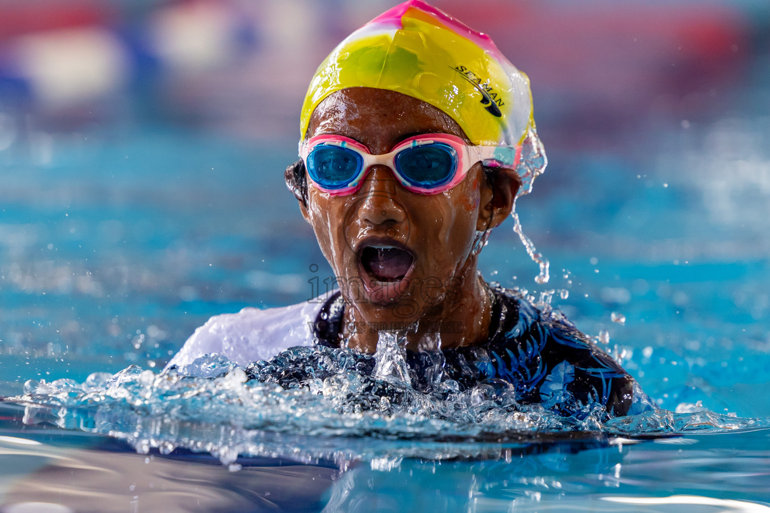 20th Inter-school Swimming Competition 2024 held in Hulhumale', Maldives on Saturday, 12th October 2024. Photos: Nausham Waheed / images.mv