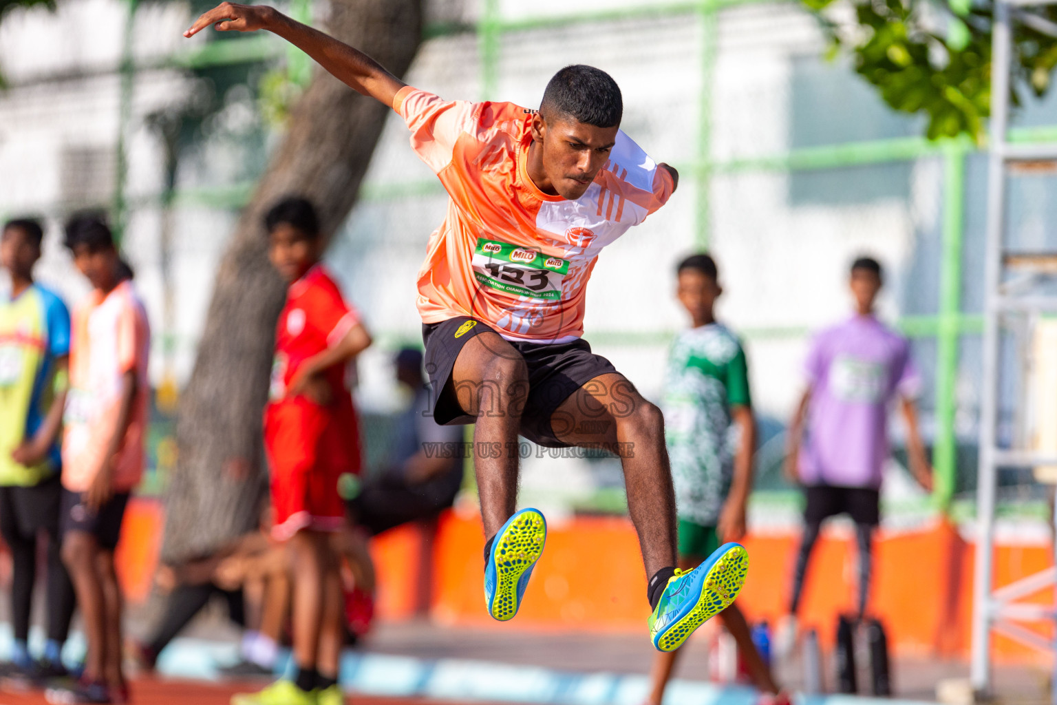 Day 1 of MILO Athletics Association Championship was held on Tuesday, 5th May 2024 in Male', Maldives. Photos: Nausham Waheed