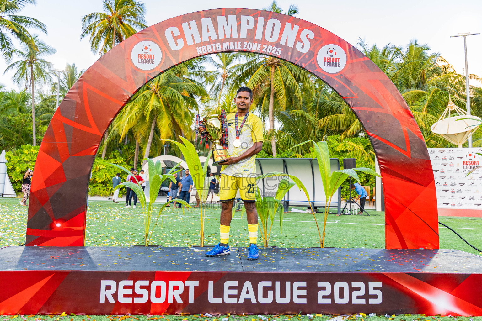 Jumeirah vs Varu in Final of Resort League 2025 (North Male Zone) was held on Saturday, 27th September 2025 in One And Only Reethi Rah Maldives Resort, Photos: Areef Adam / images.mv
