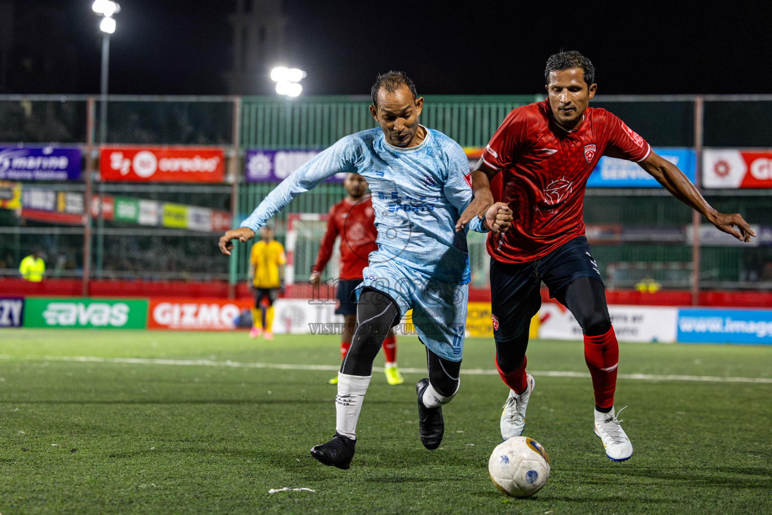 ADh Mahibadhoo VS ADh Kunburudhoo Atoll Round Semi-Final on Day 20 of Golden Futsal Challenge 2025 was held on Friday, 24 January 2025, in Hulhumale', Maldives. 
Photos: Hassan Simah / images.mv