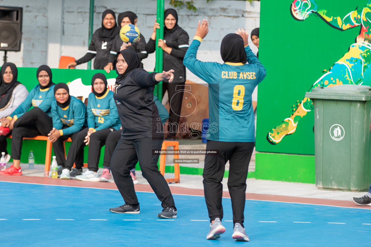 Day 12 of Milo 6th Inter Office Handball Tournament 2022 - Photos by Hassan Simah