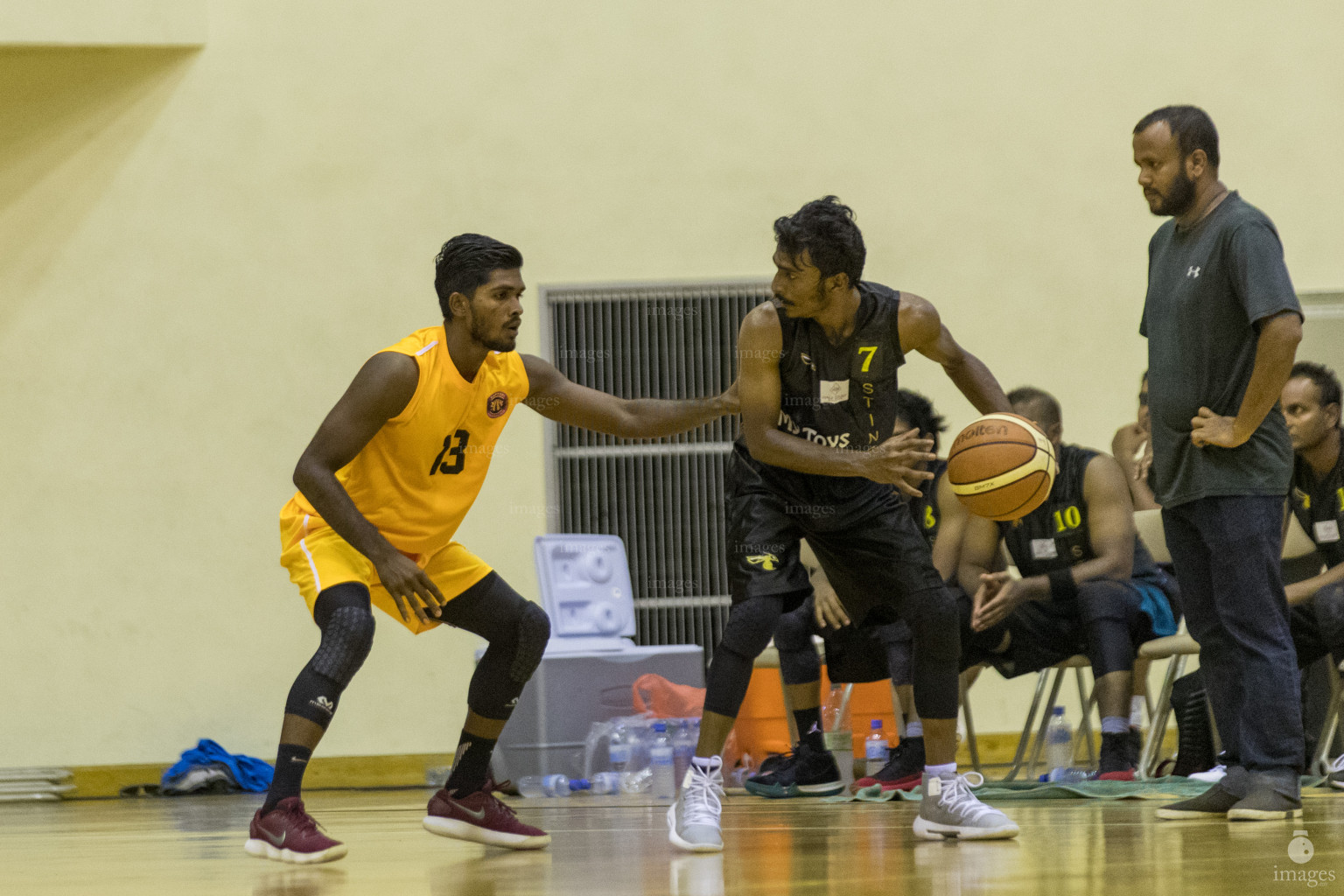 Raptors BC vs Stingers in 13th National Basketball League 2018 (Men's Division), 12th 0th December 2018, Wednesday Photos: Ismail Thoriq / images.mv