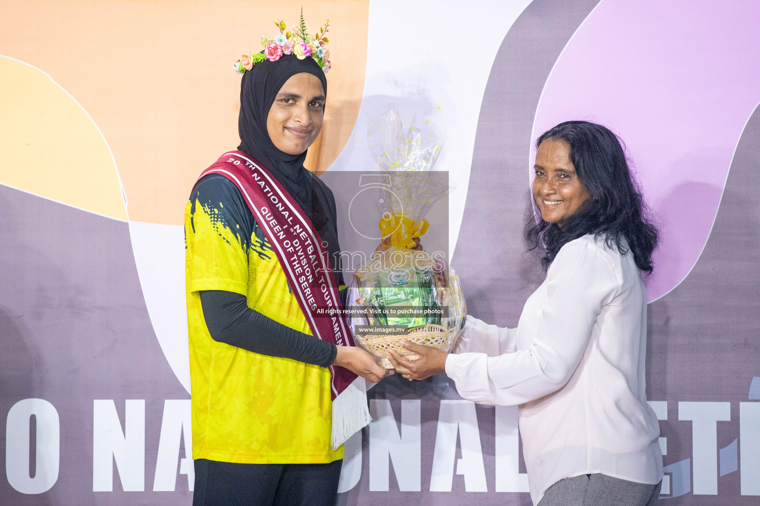 Final of 20th Milo National Netball Tournament 2023, held in Synthetic Netball Court, Male', Maldives on 11th June 2023 Photos: Nausham Waheed/ Images.mv