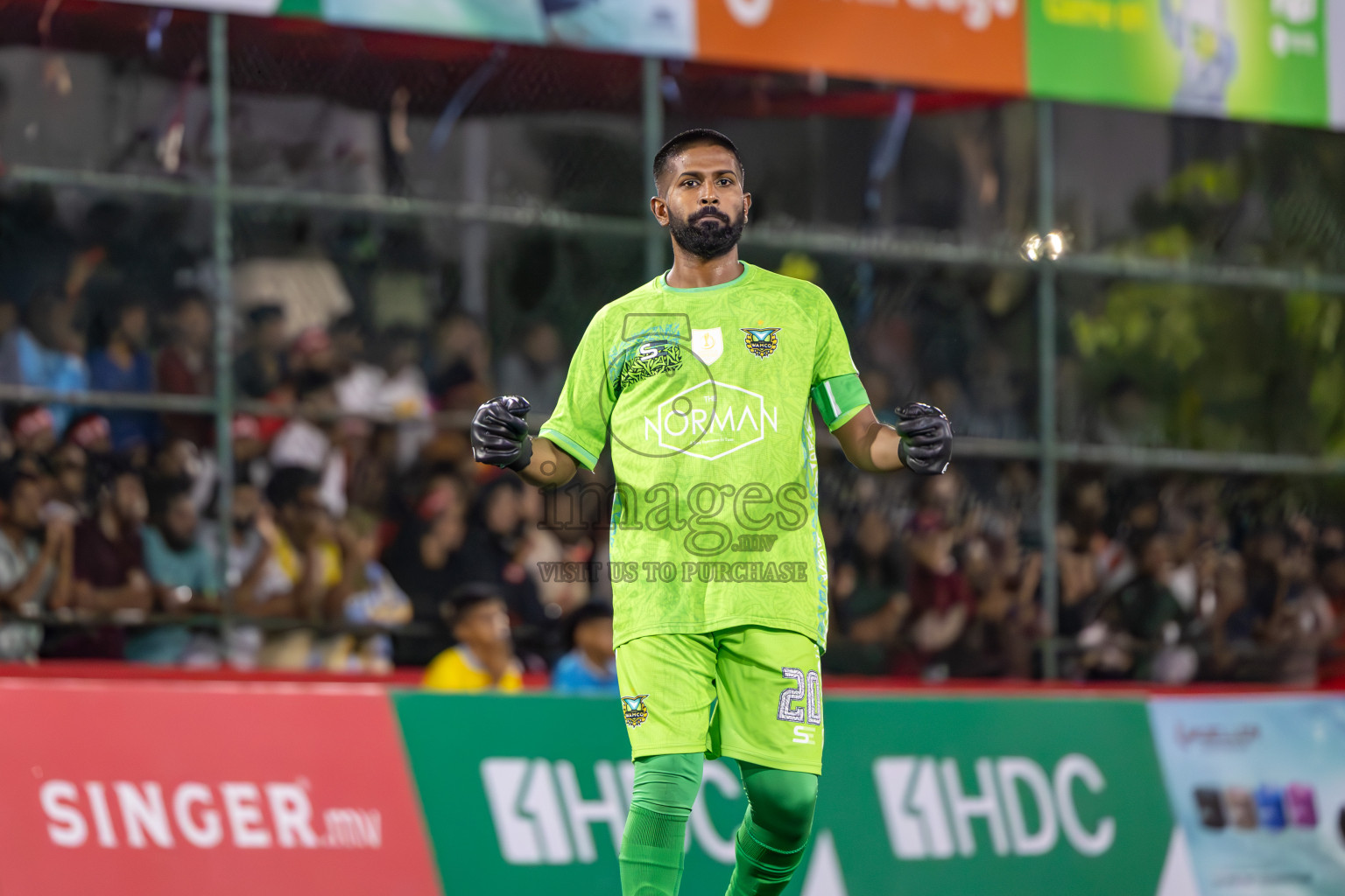 Maldivian vs Club WAMCO in Quarter Finals of Club Maldives Cup 2024 held in Rehendi Futsal Ground, Hulhumale', Maldives on Wednesday, 9th October 2024. Photos: Ismail Thoriq / images.mv