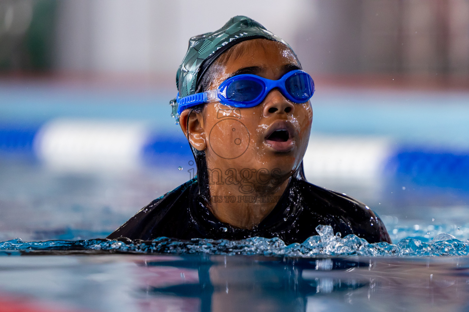 Day 2 of 20th Inter-school Swimming Competition 2024 held in Hulhumale', Maldives on Sunday, 13th October 2024. Photos: Nausham Waheed / images.mv