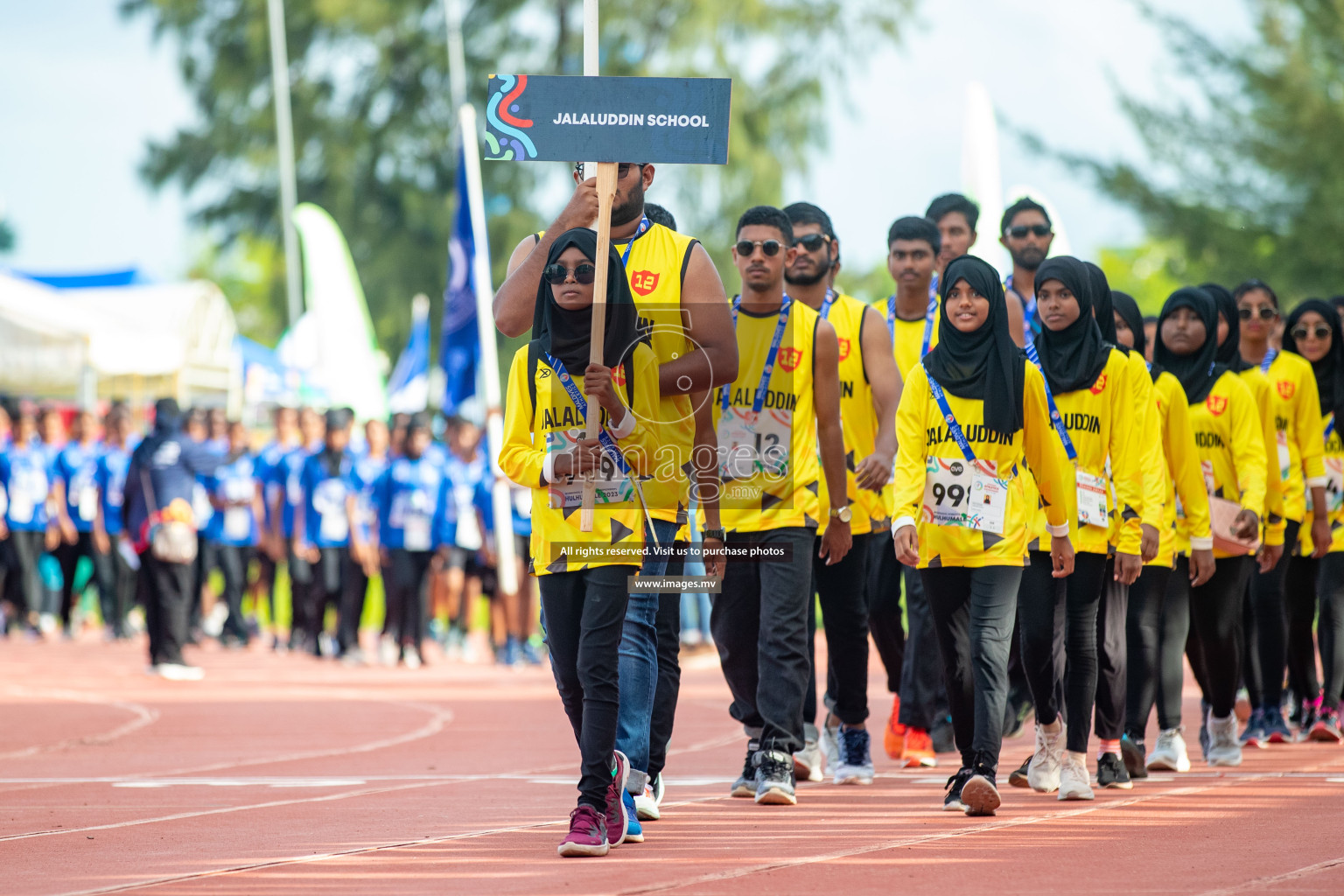 Day one of Inter School Athletics Championship 2023 was held at Hulhumale' Running Track at Hulhumale', Maldives on Saturday, 14th May 2023. Photos: Nausham Waheed / images.mv