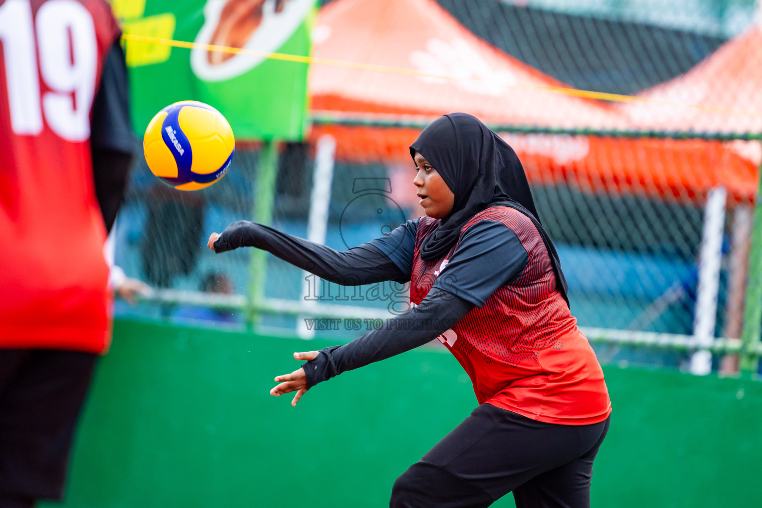 Day 2 of Interschool Volleyball Tournament 2024 was held in Ekuveni Volleyball Court at Male', Maldives on Sunday, 24th November 2024. Photos: Nausham Waheed / images.mv