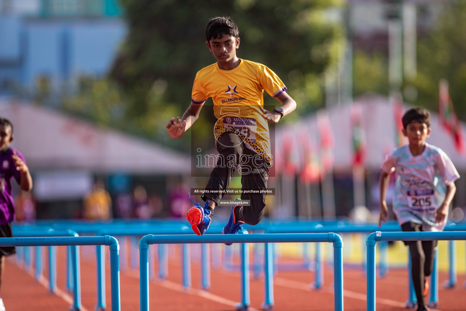 Day 4 of Inter-School Athletics Championship held in Male', Maldives on 26th May 2022. Photos by: Nausham Waheed / images.mv