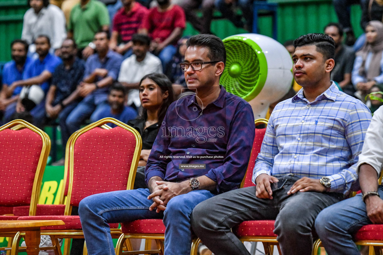 Final of 6th Office Company Badmintion Championship held in Male', Maldives Photos: Nausham Waheed / Images.mv