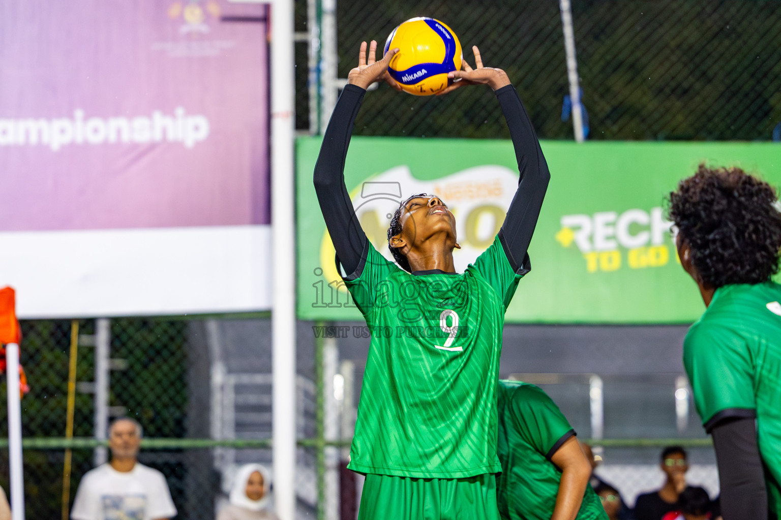 Sports Club Vision vs Sports Club Dhirun in the Bronze Match of Milo National Junior Volleyball Championship 2025 Men's Division was held on Saturday, 29th November 2025 at Ekuveni Turf Court Male', Maldives. Photos: Nausham Waheed / images.mv